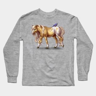 Blue Bird Pony Long Sleeve T-Shirt